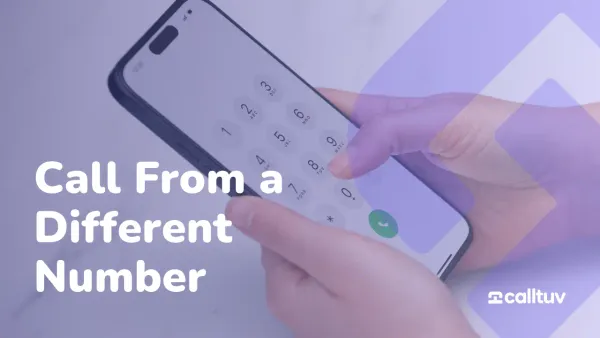 Call From a Different Number featured image